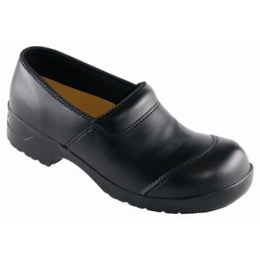 Bred fodformet Sikkerhedstrsko med hlkappe - Grs/Gylle resistent